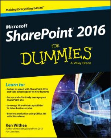 Sharepoint 2016 For Dummies by Ken Withee