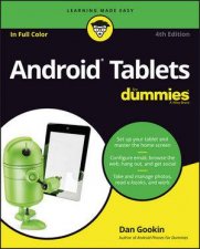Android Tablets For Dummies 4th Ed