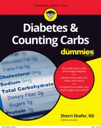 Diabetes & Carb Counting For Dummies by Sherri Shafer