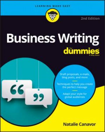 Business Writing For Dummies, 2nd Edition by Natalie Canavor