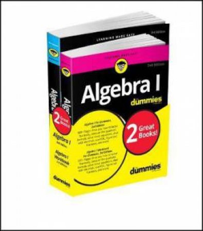 Algebra I Workbook For Dummies With Algebra I For Dummies Bundle 3E by Mary Jane Sterling