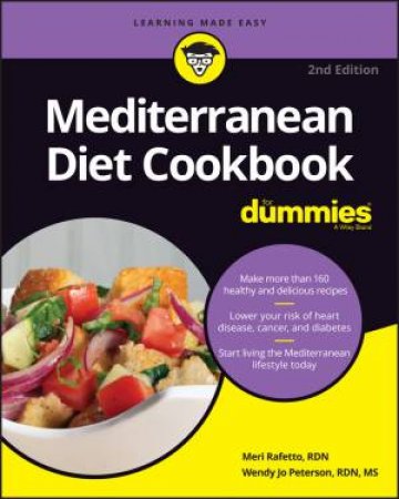 Mediterranean Diet Cookbook For Dummies 2nd Edition by Consumer Dummies