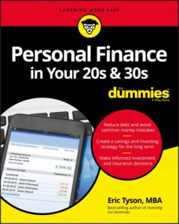 Personal Finance In Your 20S & 30S For Dummies by Eric Tyson