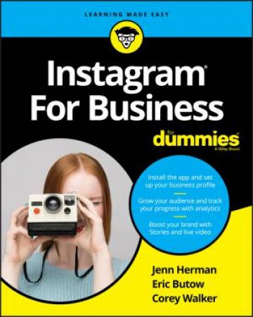 Instagram For Business For Dummies by Jennifer Herman, Eric Butow & Corey Walker