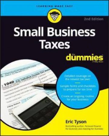 Small Business Taxes For Dummies (2nd Ed.) by Eric Tyson