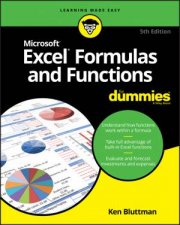 Excel Formulas  Functions For Dummies 5th Ed