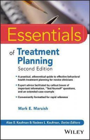 Essentials Of Treatment Planning by Mark E. Maruish