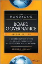 The Handbook Of Board Governance