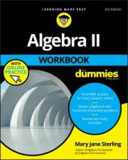 Algebra II Workbook For Dummies 3rd Ed With Op