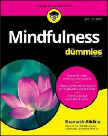 Mindfulness For Dummies by Shamash Alidina