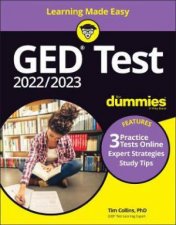 GED Test 2022  2023 For Dummies With Online Practice