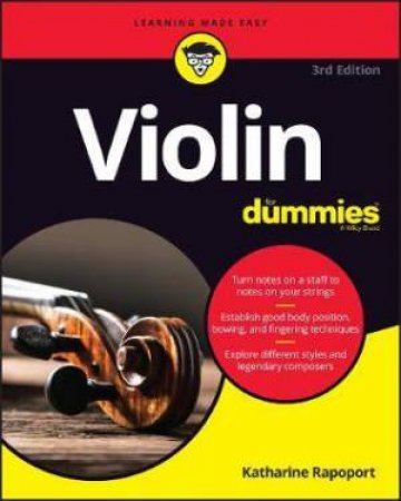 Violin For Dummies by Katharine Rapoport