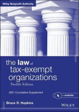 The Law Of TaxExempt Organizations 2021 Cumulative Supplement