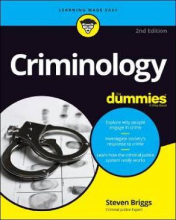 Criminology For Dummies by Steven Briggs