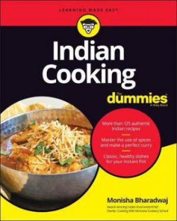 Indian Cooking For Dummies by Monisha Bharadwaj