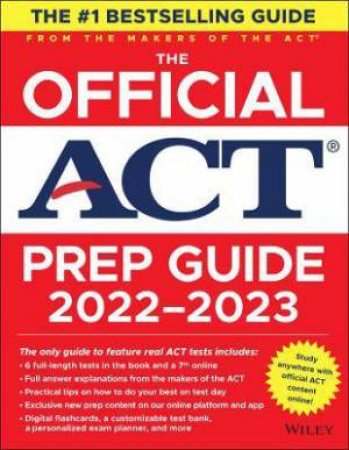 The Official ACT Prep Guide 2022-2023 by ACT