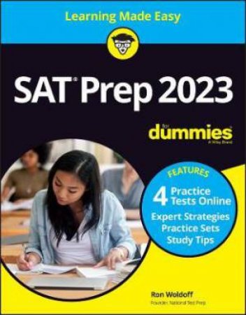 SAT Prep 2023 For Dummies With Online Practice by Ron Woldoff
