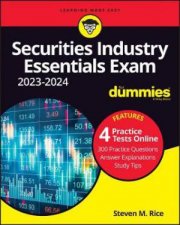 Securities Industry Essentials Exam 20232024 For Dummies With Online Practice