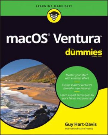 macOS Ventura For Dummies by Guy Hart-Davis