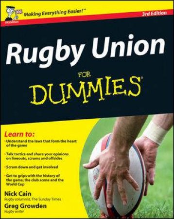 Rugby Union for Dummies, 3rd Edition by Nick Cain