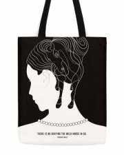 Virginia Woolf Horse Tote