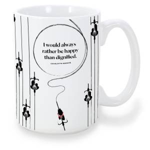 Charlotte Bront� Bicycle Mug by Various