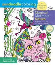 Zendoodle Coloring Magical Mermaid Kitties