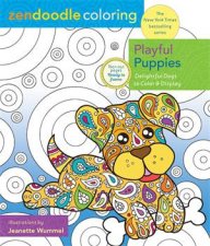 Zendoodle Coloring Playful Puppies