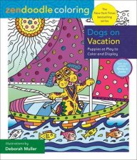 Zendoodle Coloring Dogs On Vacation