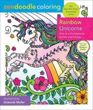 Zendoodle Coloring Rainbow Unicorns