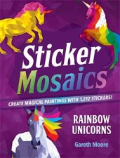 Sticker Mosaics Rainbow Unicorns