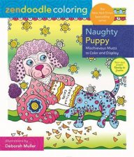 Zendoodle Coloring Naughty Puppy