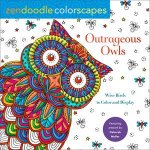 Zendoodle Colorscapes Outrageous Owls