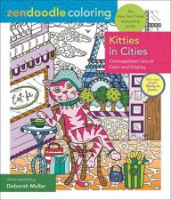 Zendoodle Coloring Kitties In Cities