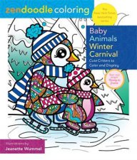 Zendoodle Coloring Baby Animal Winter Carnival