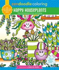 Zendoodle Coloring Happy Houseplants