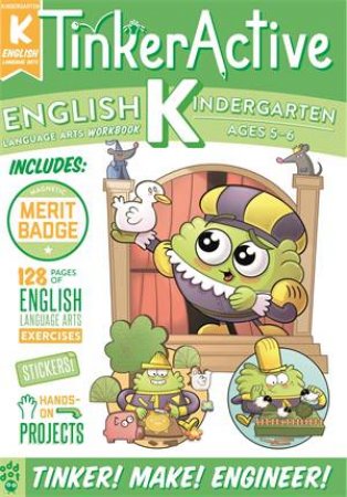 TinkerActive Workbooks: Kindergarten English Language Arts by Megan Hewes Butler