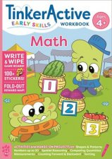 TinkerActive Early Skills Math Workbook Ages 4
