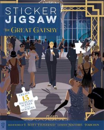 Sticker Jigsaw: The Great Gatsby by F. Scott Fitzgerald & Matthieu Forichon & Odd Dot