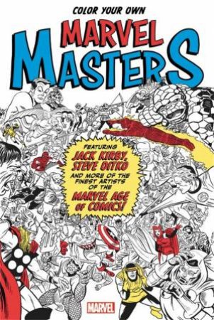Colour Your Own Marvel Masters by Comics Marvel