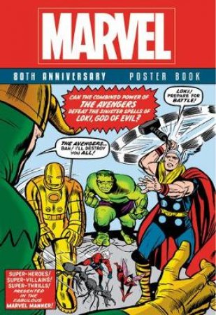 Marvel 80th Anniversary Poster Book by Various