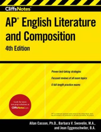 CliffsNotes AP English Literature And Composition, 4th Edition