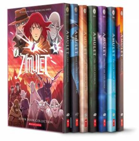 Amulet: Seven Book Collection by Kazu Kibuishi