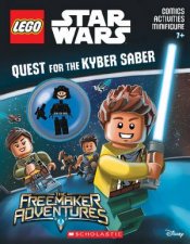 LEGO Star Wars Quest for the Kyber Saber Activity Book with Minifigure