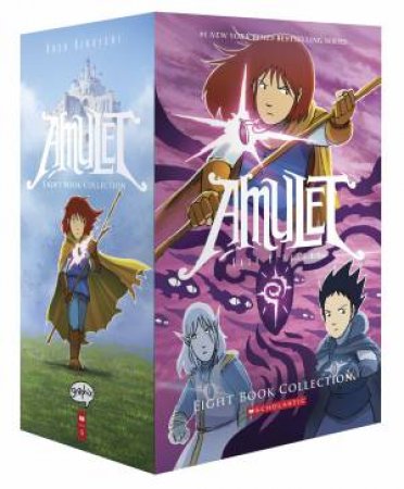 Amulet Eight Book Collection by Kazu Kibuishi
