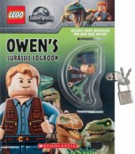 Lego Jurassic World Owens Jurassic Logbook With Minifigure