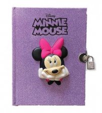 Minnie Mouse Squishy Glitter Diary