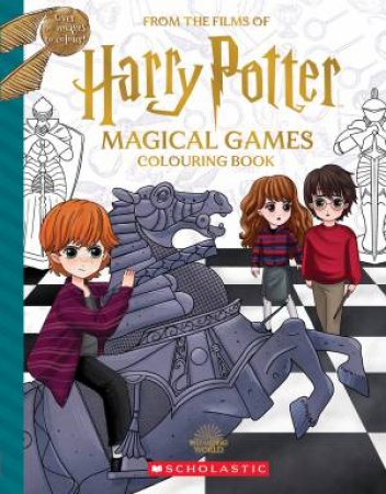 Harry Potter: Magical Games Colouring Book by Various