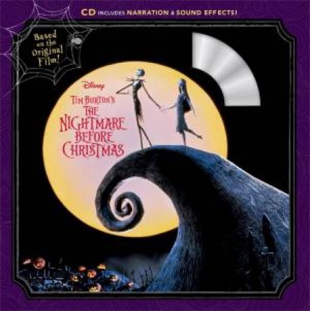 Tim Burton's The Nightmare Before Christmas Book & CD by Disney Book Group