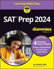Digital SAT Prep 2024 For Dummies  4 Practice Tests Online Updated for the NEW Digital Format